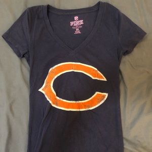 Victoria Secret’s Pink NFL Chicago Bears V-Neck